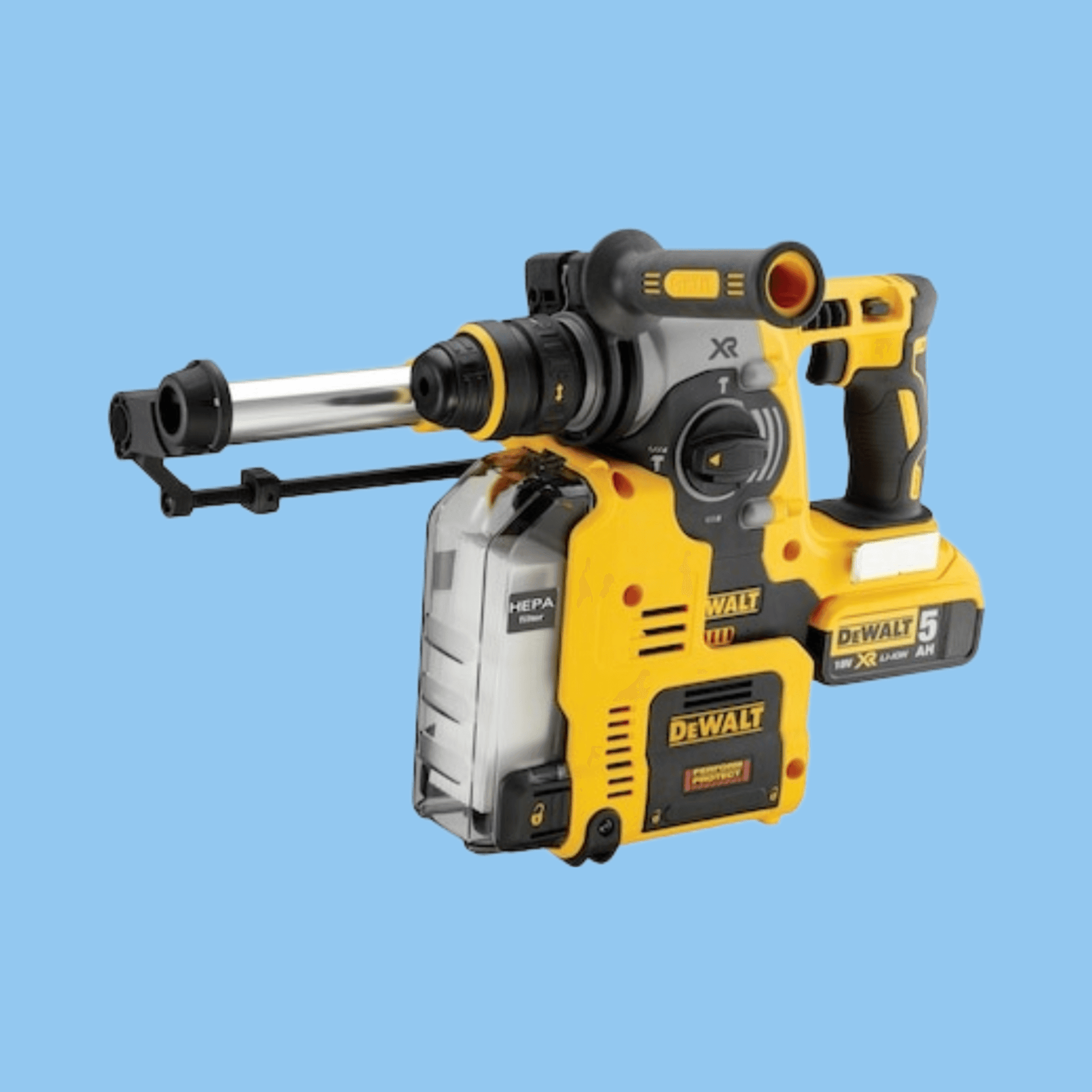 DeWalt DCH275P2-GB 18V XR Brushless SDS Hammer Drill Integrated Extraction - Heena's Haven