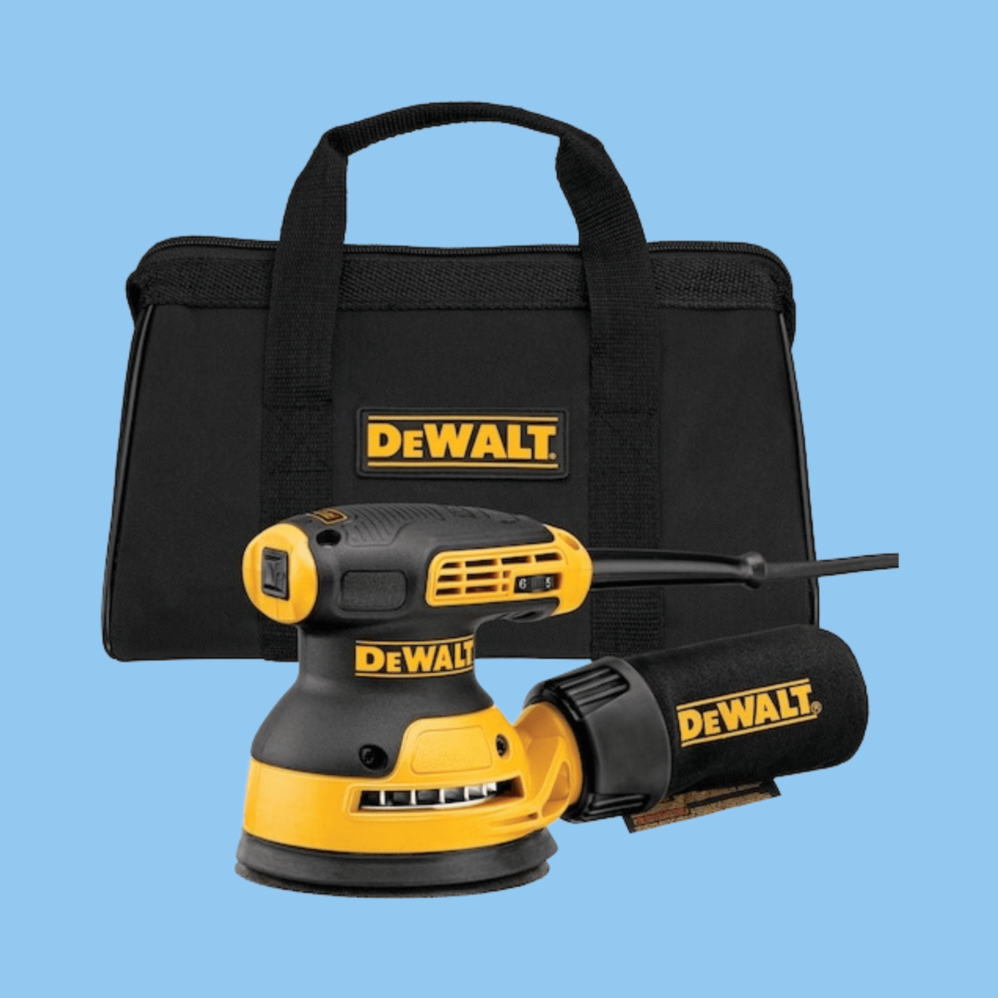 DeWalt DWE6423-B5 280W 125mm Random Orbit Sander - Heena's Haven