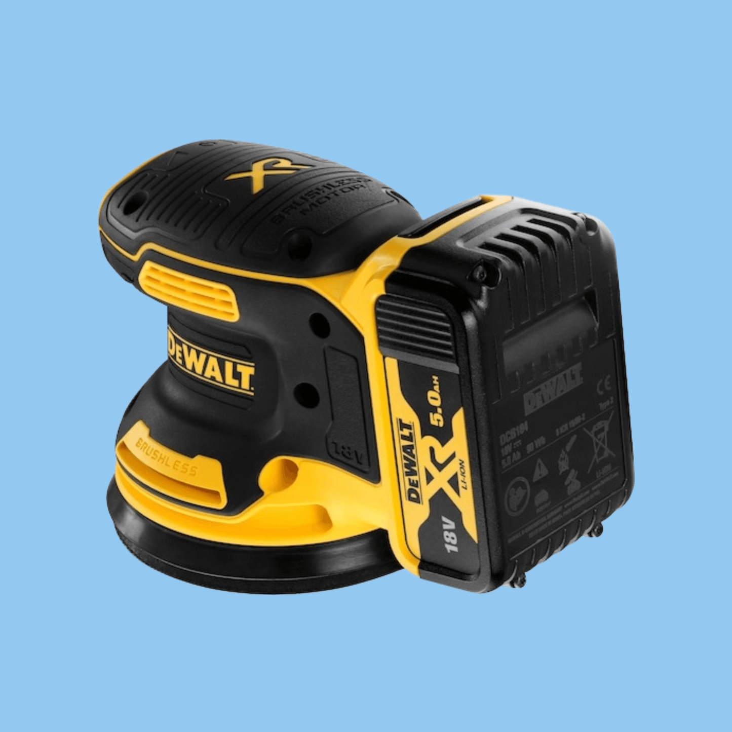 DeWalt DCW210P2-GB 18V XR Brushless Sander - Heena's Haven