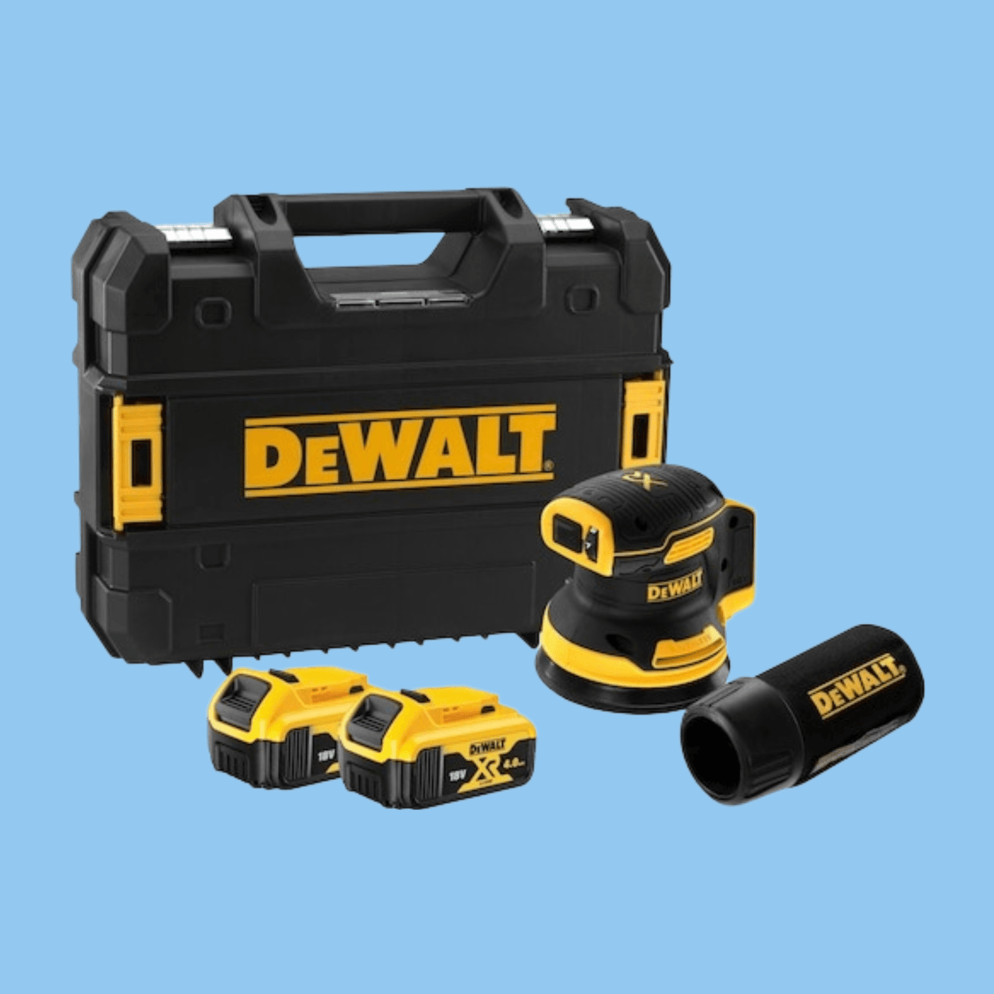 DeWalt DCW210P2-GB 18V XR Brushless Sander - Heena's Haven