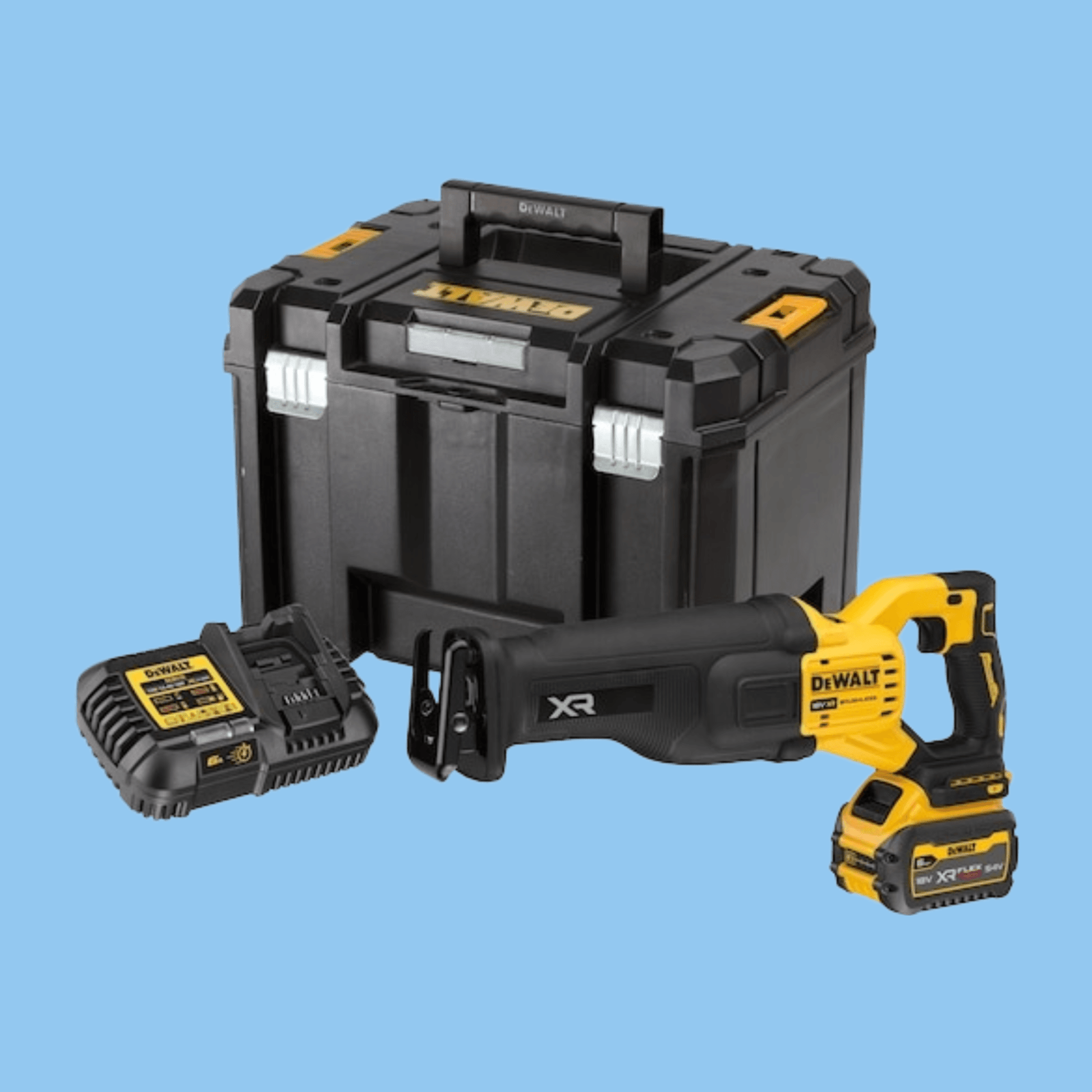 DeWalt DCS386T1-QW 18V XR FV Adv BL Recip Saw 6,0AH - Heena's Haven