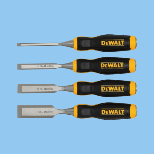 DeWalt DWHT16063 4 pc Wood Chisel Set - Heena's Haven