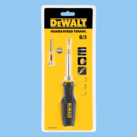 DeWalt DWHT0-66569 Full Fit 6-way Multi-bit Screwdriver - Heena's Haven