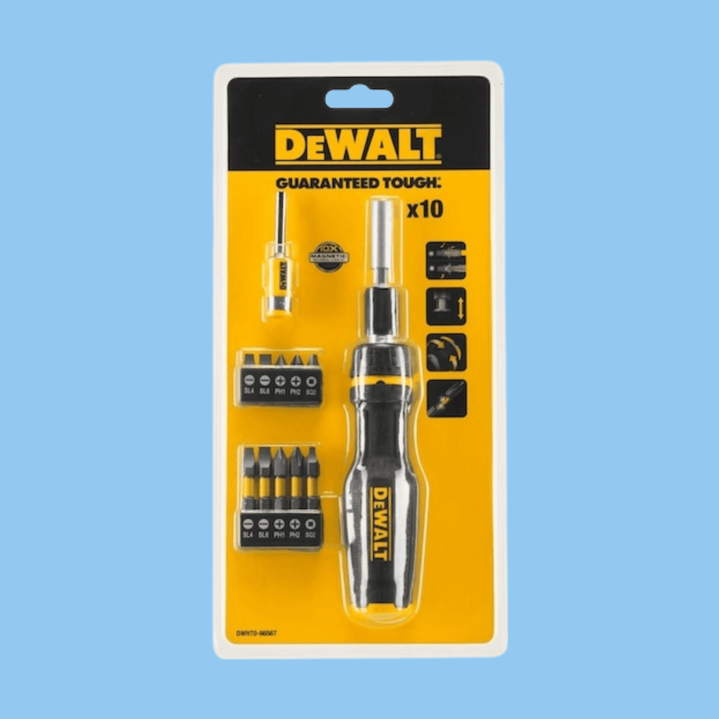 DeWalt DWHT0-66567 Full Fit Telescoping Multi-bit Ratcheting Screwdriver - Heena's Haven