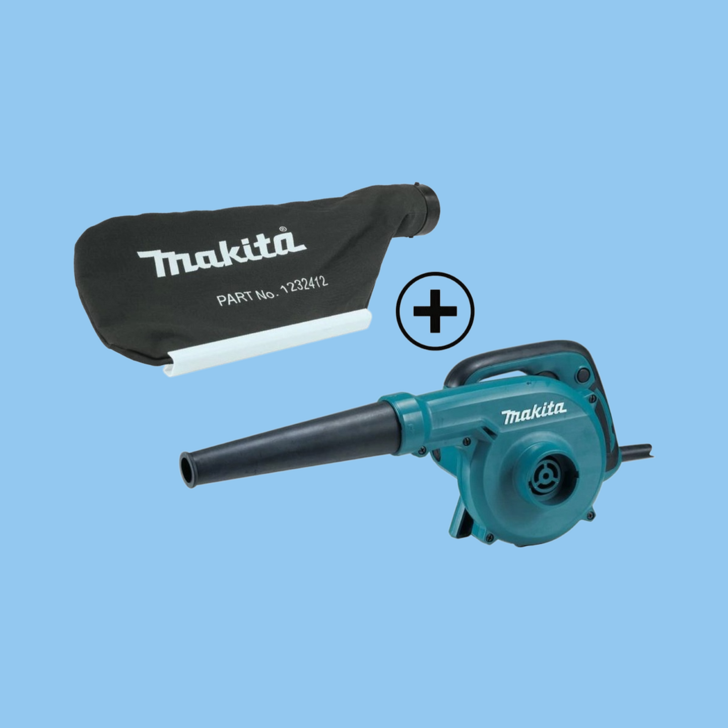 Makita Air Blower + Dust Bag, UB1102WDB (600 W)