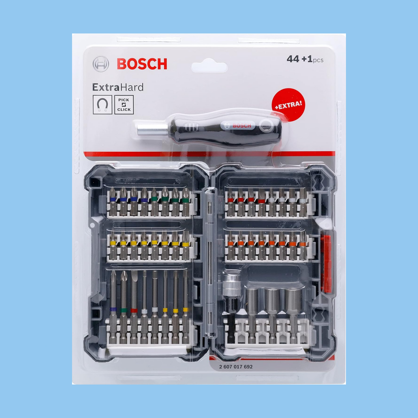 Bosch Professional, Screwdriver Bit Set, 44 Pc Bits