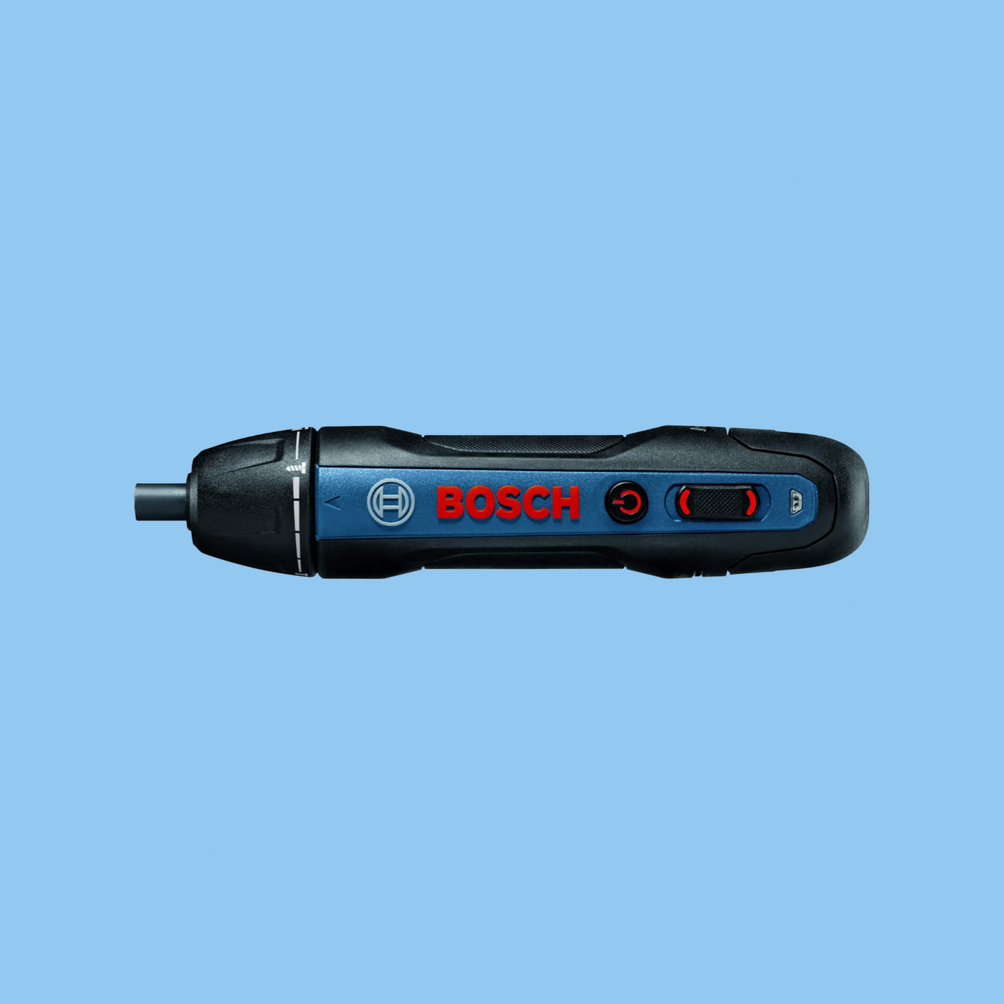 Bosch Go Professional cordless screwdriver with micro-USB charging.