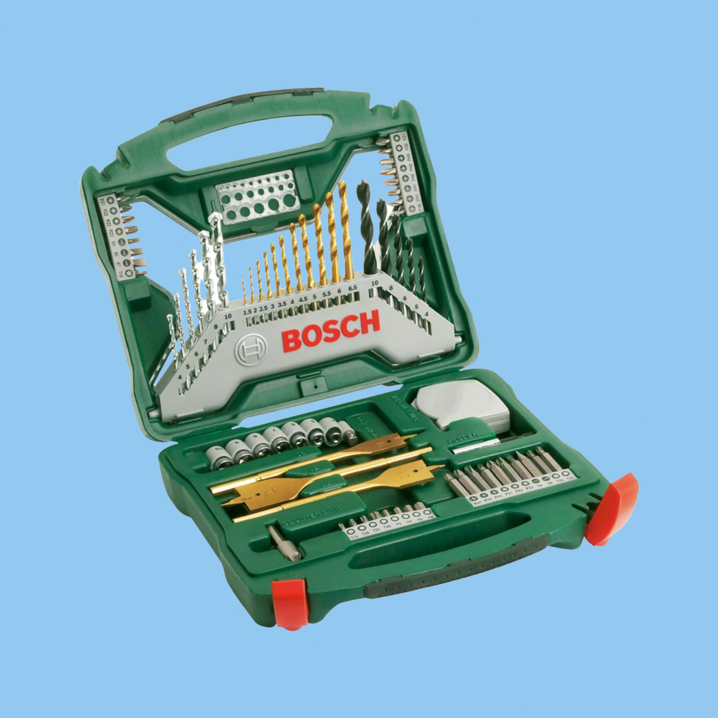 Bosch X-Line Titanium Set, 70 Pieces