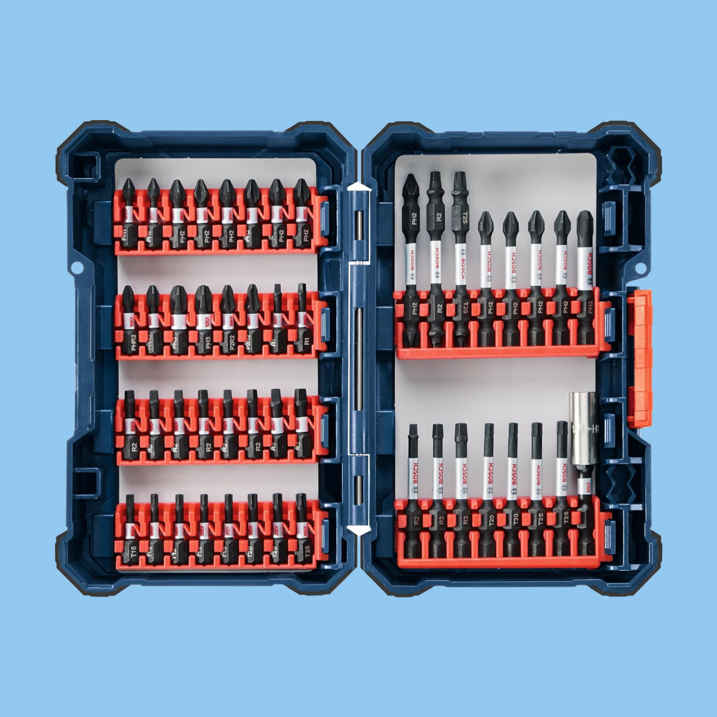 Bosch Sdms48 Impact Tough Screwdriving Set, 48-Piece Set