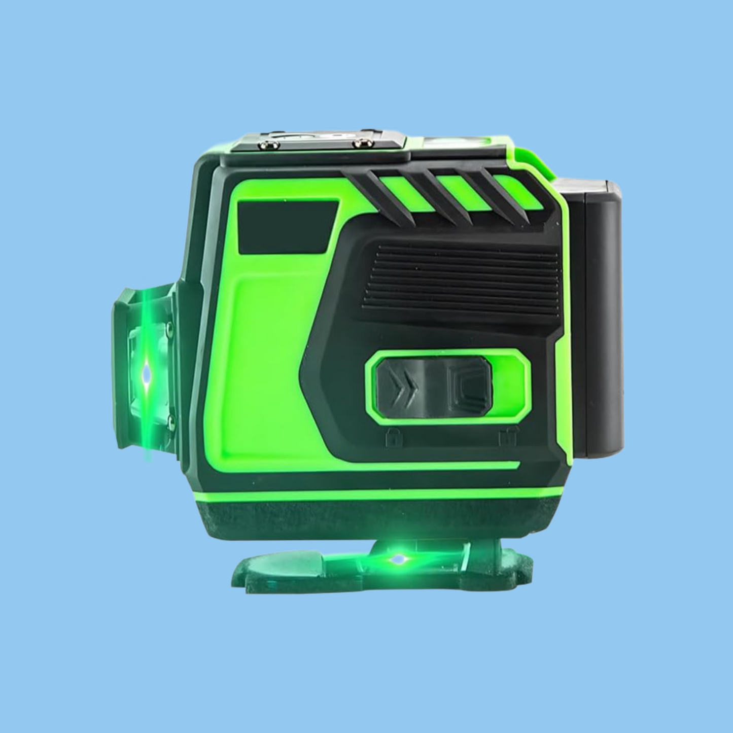 Gluckluz Self-Leveling Green Laser Level: 8 Lines (UK Plug)