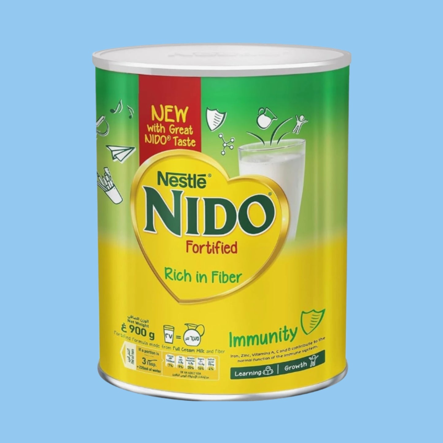 Nido Fortified Milk Powder 12x900gm