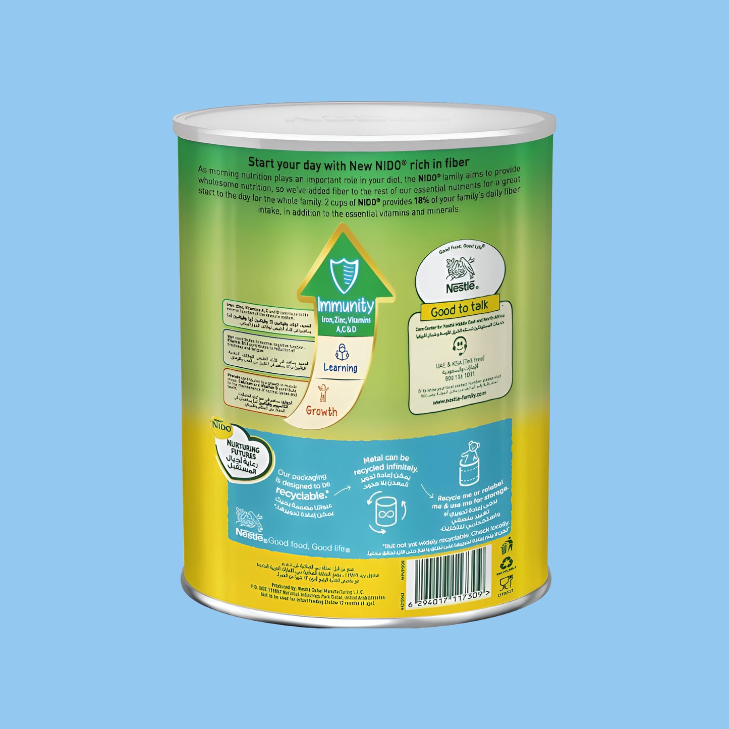 Nido Fortified Milk Powder 12x900gm