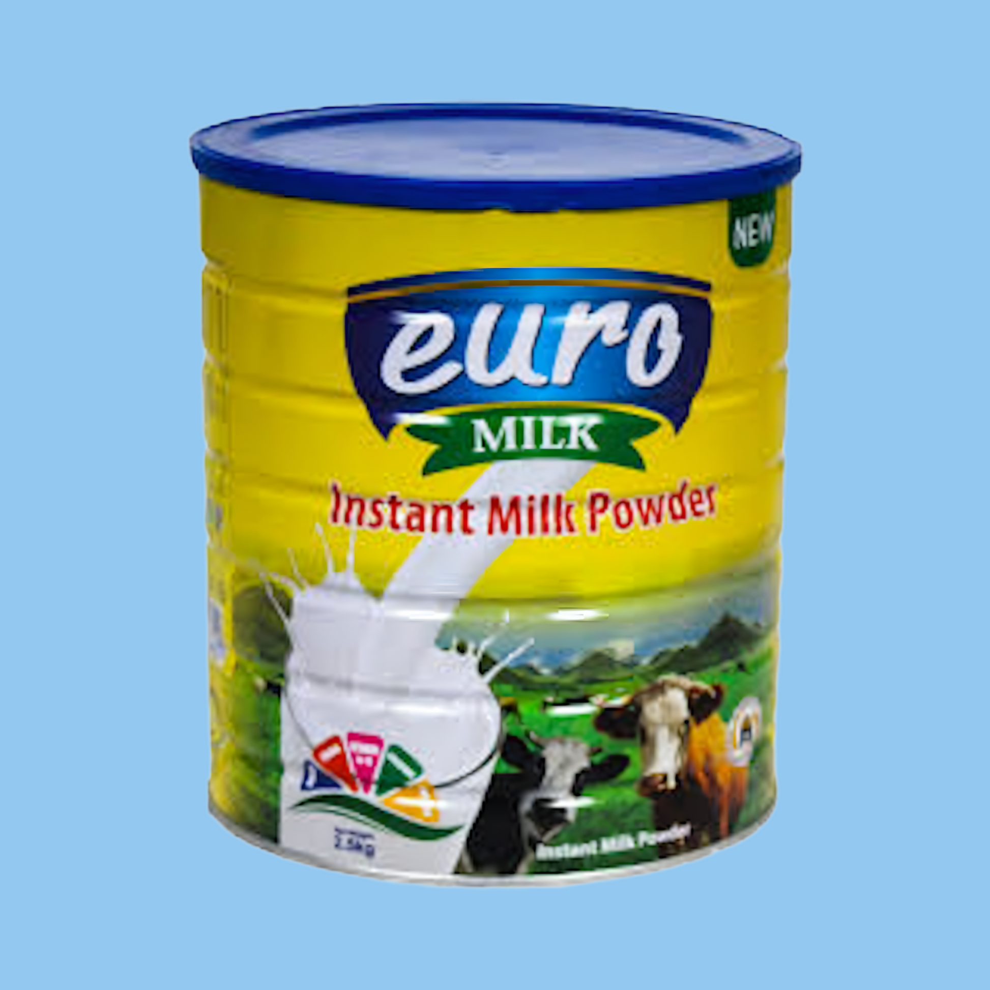 Euro Instant Milk Powder Tin 2.5 kg x 6 - Heena's Haven