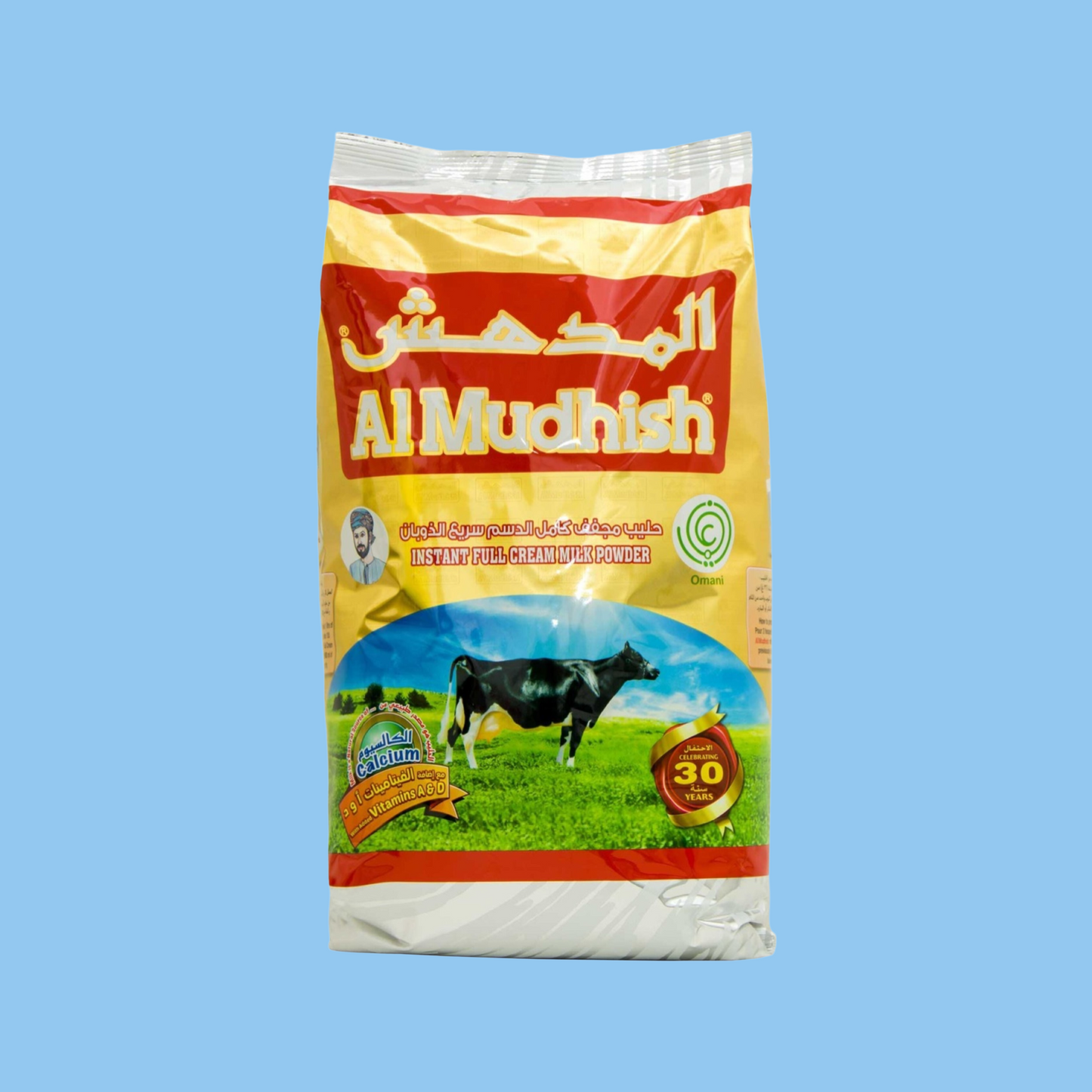 Al Mudhish Instant Full Cream Milk Powder 2.5 kg x 6 - Heena's Haven