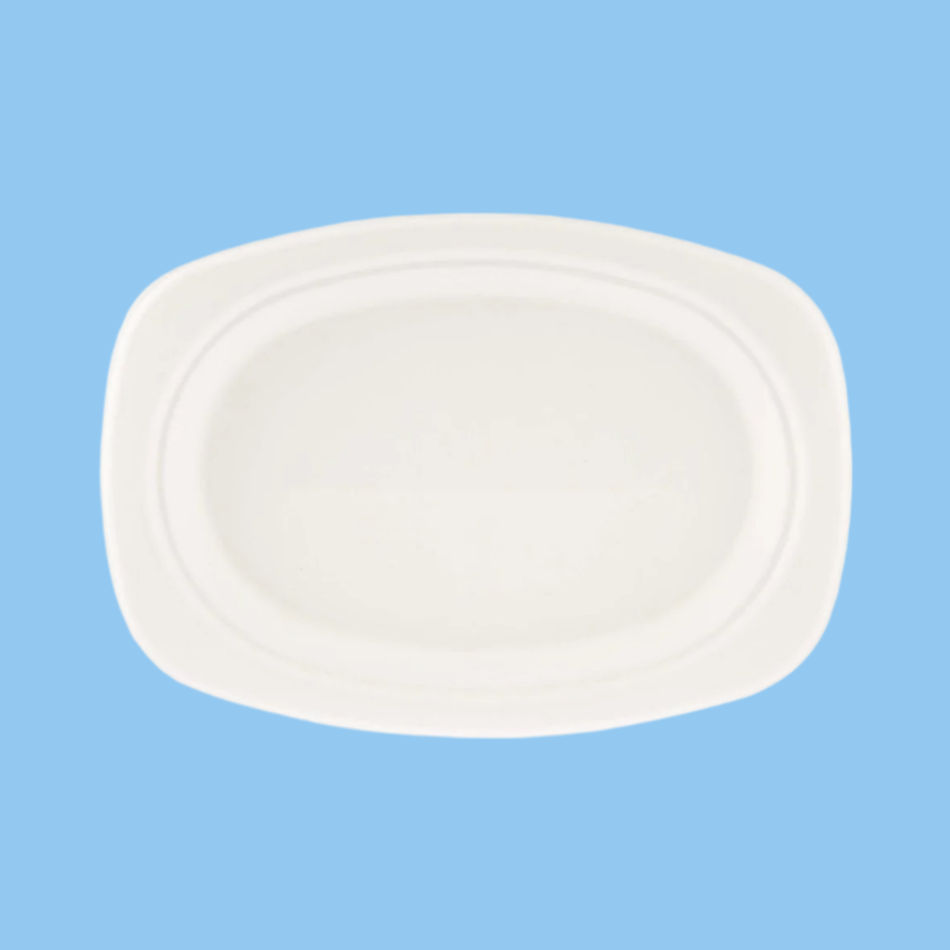 Heena's Haven Bio-Degradable Oval Plate 9x6.5 Inch 500 Pieces - Heena's Haven
