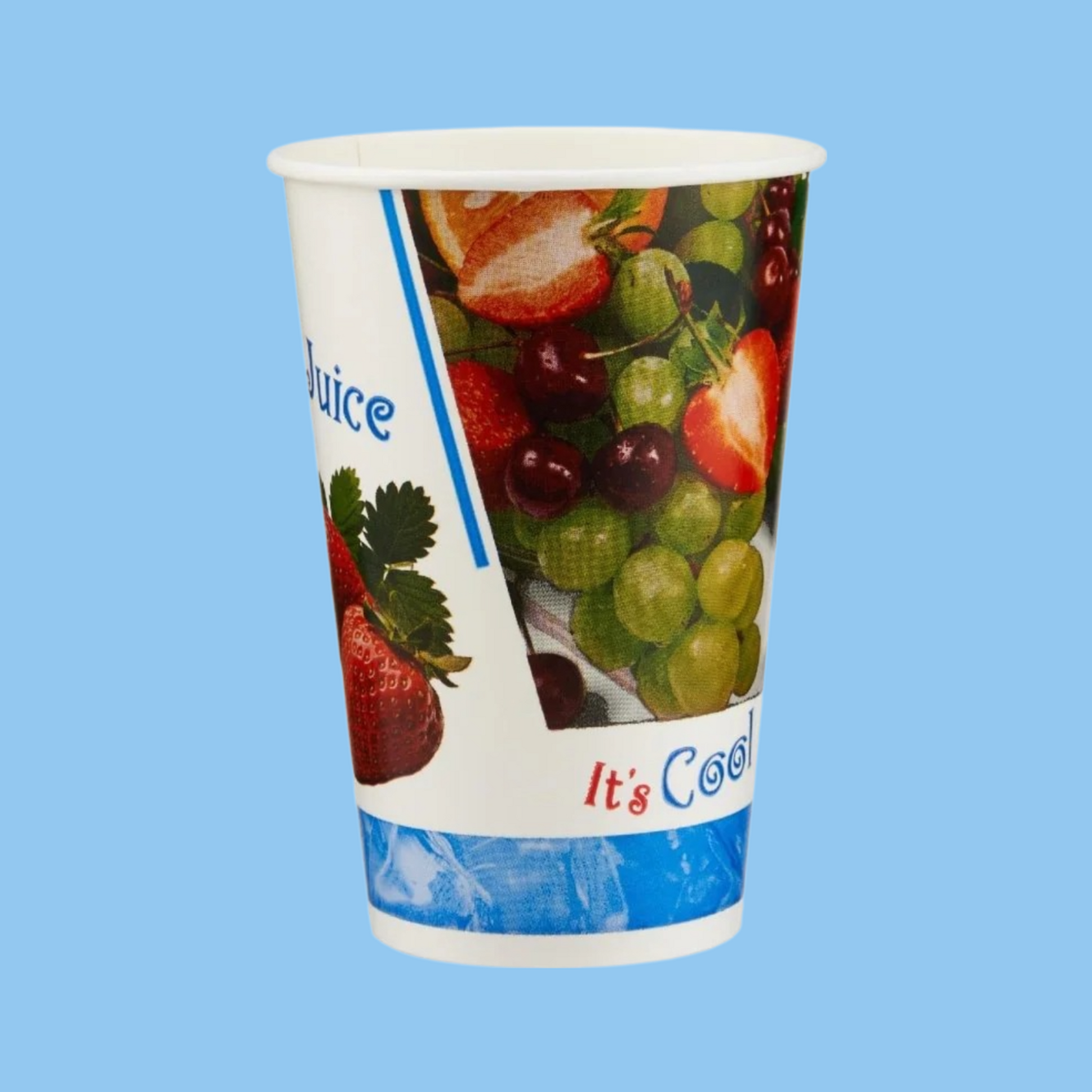 Heena's Haven 16 Oz Printed Single Wall Paper Juice Cups 1000 Pieces - Heena's Haven