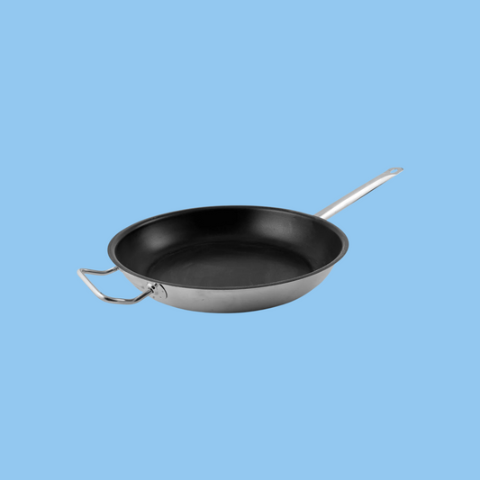 Heena's Haven Non-Stick Stainless Steel Frying Pan with Double Handles - Heena's Haven
