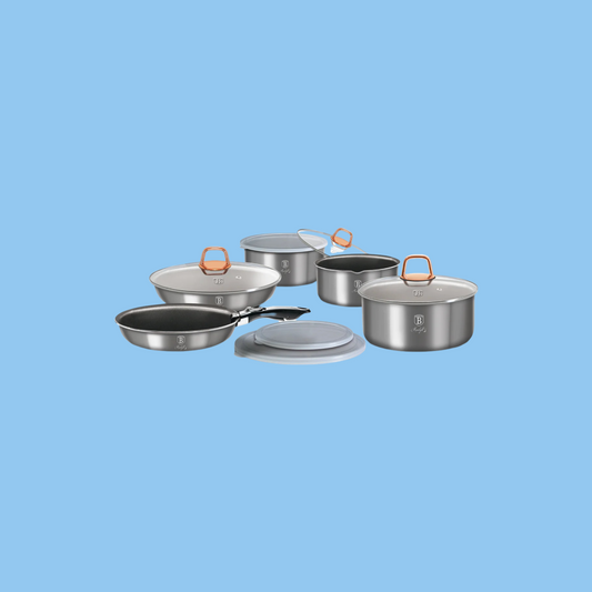 Heena's Haven 12 Pieces Cookware Set Moonlight Collection - Heena's Haven