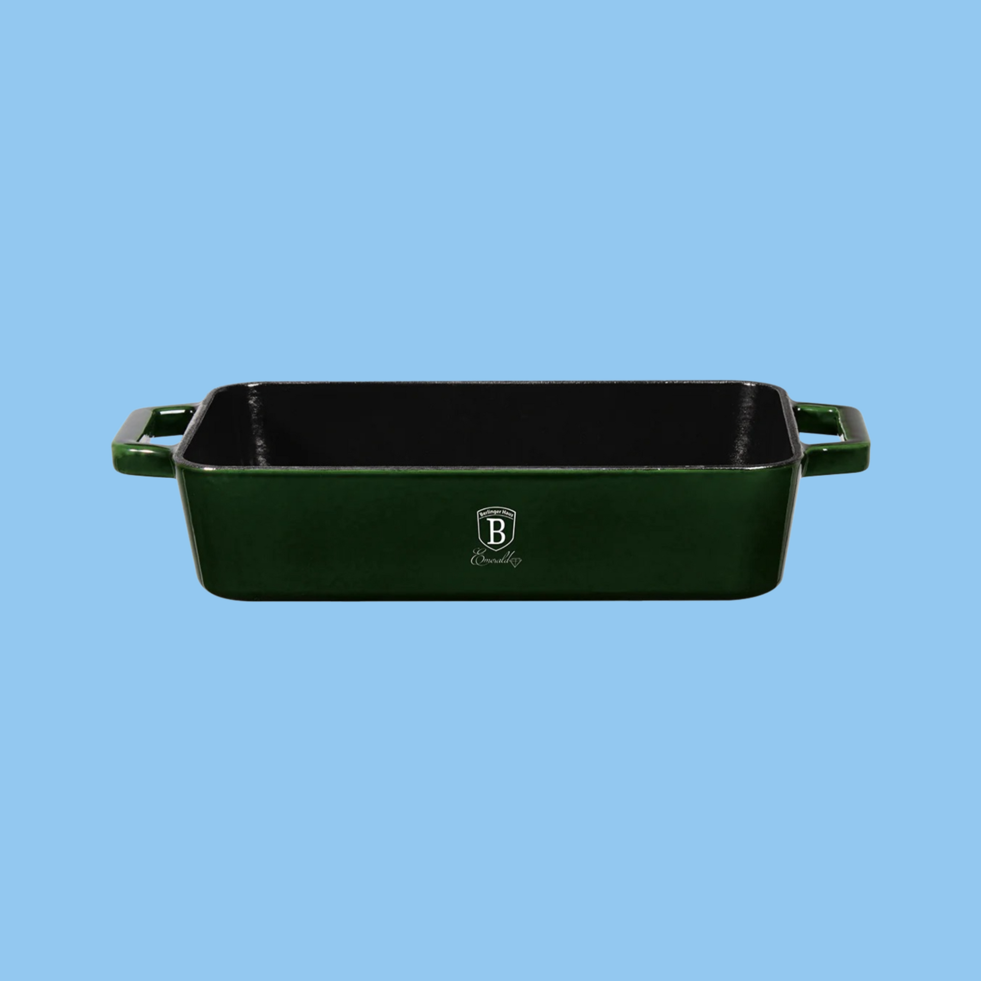Heena's Haven Emerald Cast Iron Roaster 30 cm - Heena's Haven