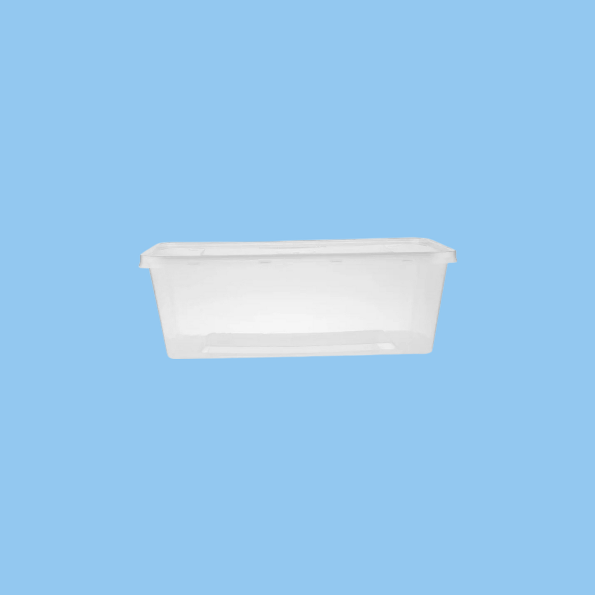 Heena's Haven Clear Rectangle Microwave Container - Heena's Haven