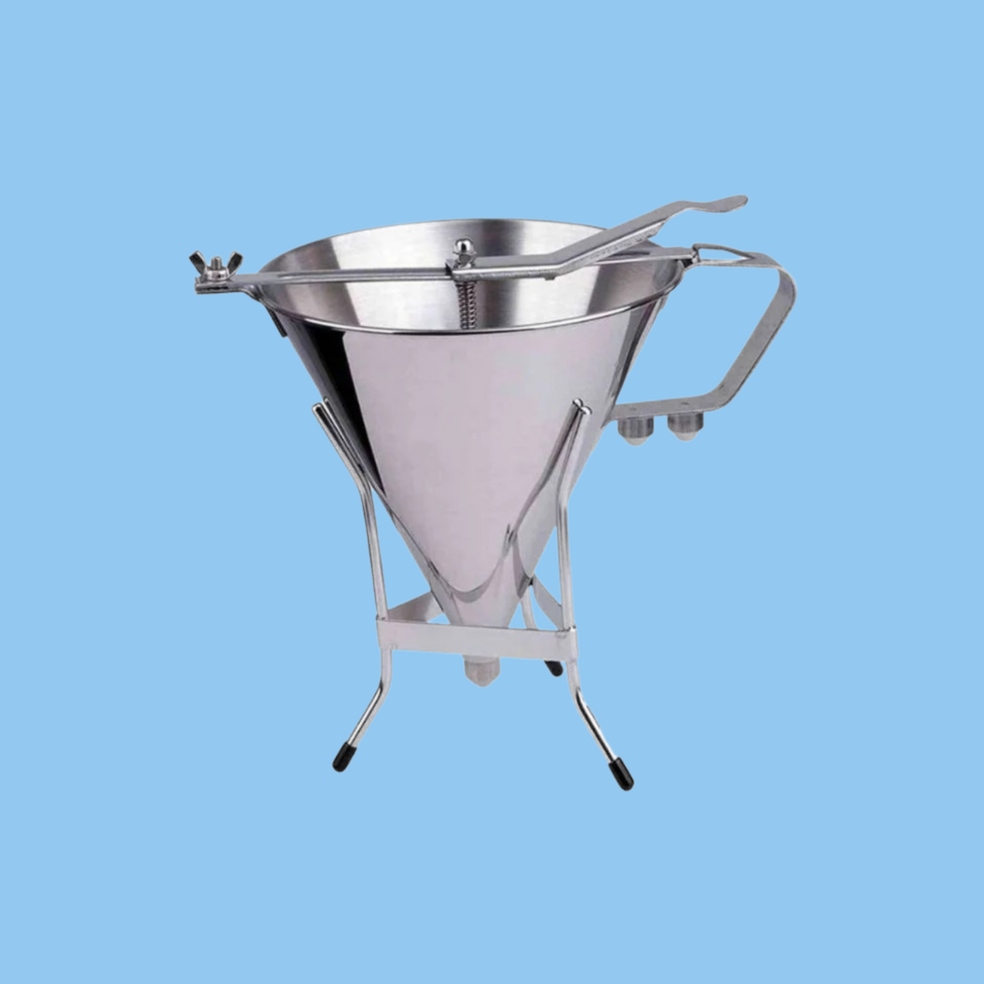 Heena's Haven Stainless Steel Confectionery Funnel with Handel - Heena's Haven