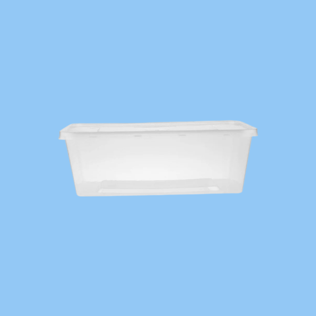 Heena's Haven Clear Rectangle Microwave Container - Heena's Haven