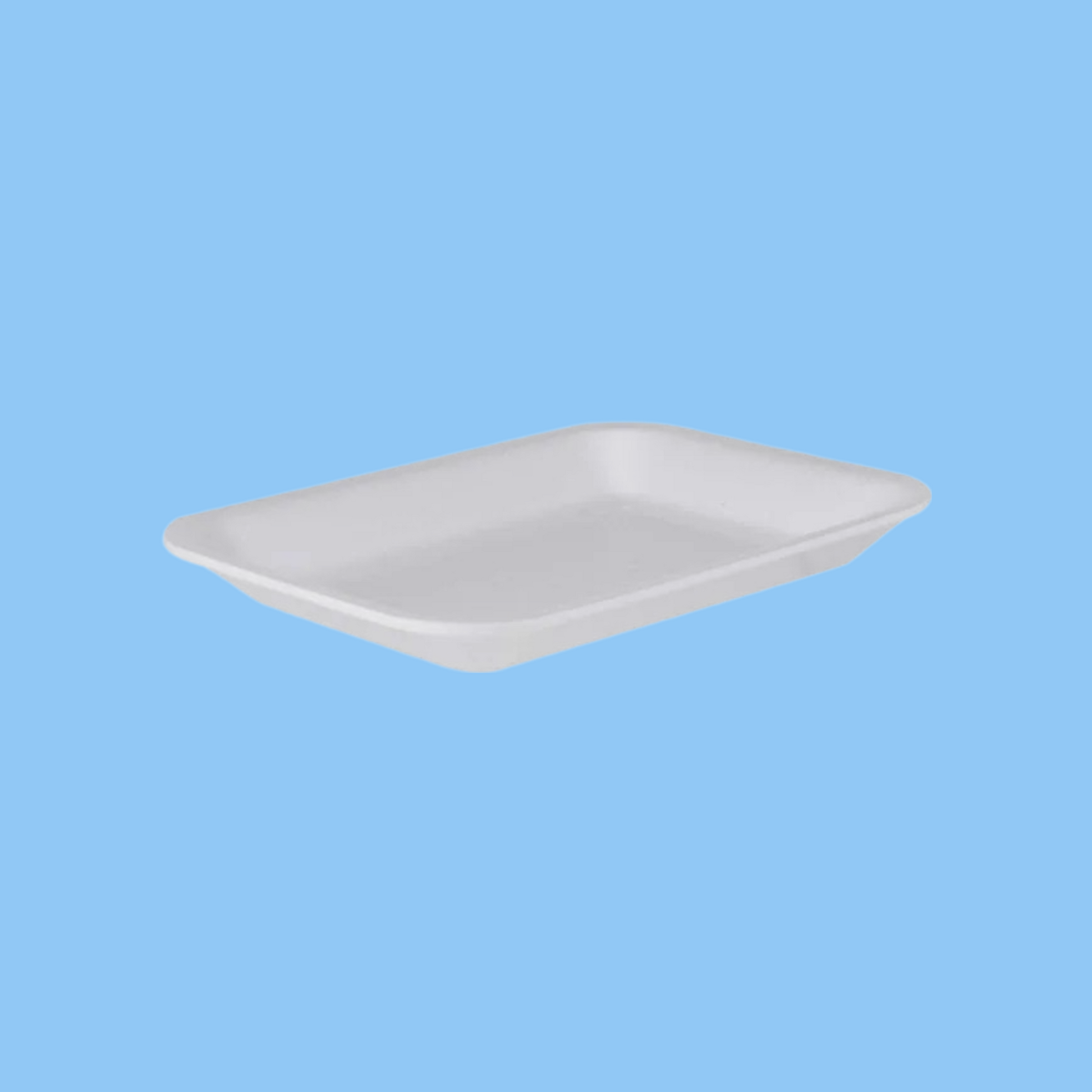 Heena's Haven Rectangle Foam Tray 17.5 X 13.3 X 2 cm 500 Pieces - Heena's Haven