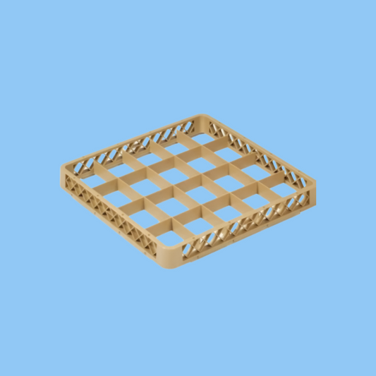 Heena's Haven Plastic Beige 20 compartment Render Rack - Heena's Haven