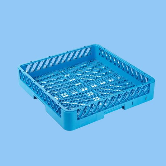 Heena's Haven Plastic Open Empty Cutlery Rack Blue - Heena's Haven
