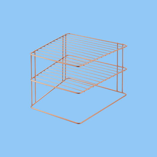 Heena's Haven Palio Copper 2 Tier Corner Rack - Heena's Haven