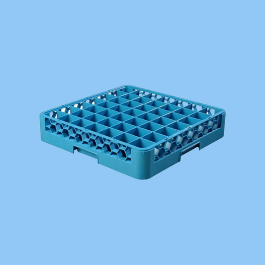 Heena's Haven Plastic Compartment Glass Rack Blue - Heena's Haven