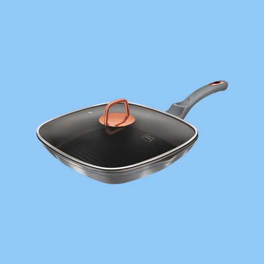 Heena's Haven Haus Grill Pan with Lid 28 cm Moonlight Collection - Heena's Haven
