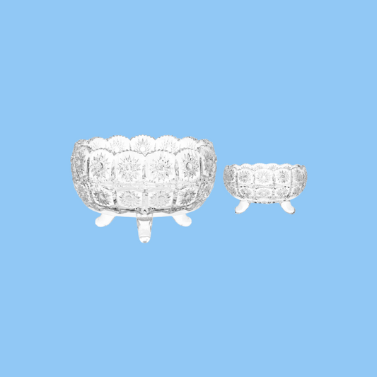 Heena's Haven 7 Piece Bohemia Glass Bowl Set