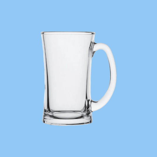 Heena's Haven 6 Pieces Glass Mug 380 ml Set