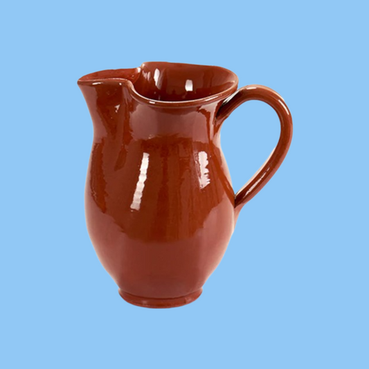 Heena's Haven Regal Brown Clay Jug Jarra