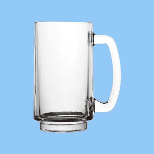 Heena's Haven 6 Pieces Glass Mug 390 ml Set