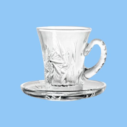 Heena's Haven 12 Piece Tea Cups & Saucers Set