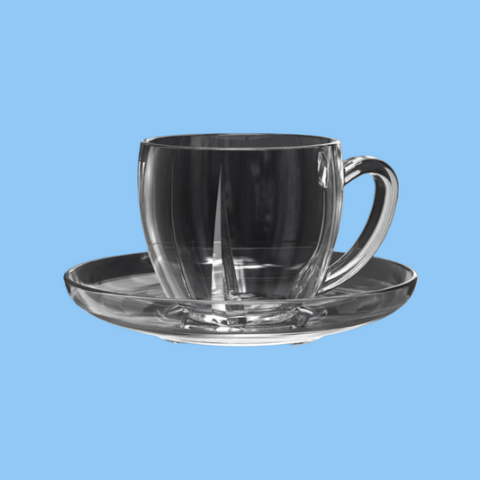 Heena's Haven 12 Piece Lavi Coffee Glass 110 ml Set