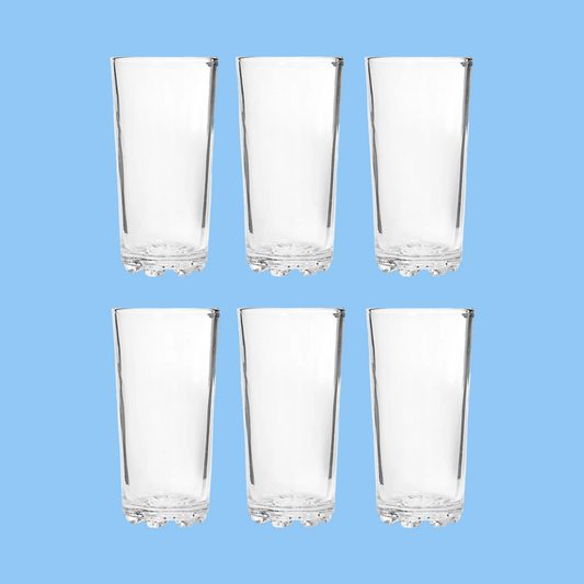 Heena's Haven 6 Piece Tandra Glass Set 220 ml
