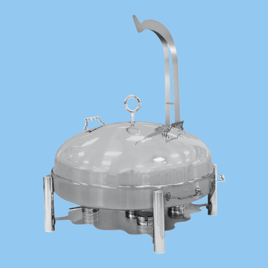 Heena's Haven Stainless Steel Heavy Duty 80 cm Round Chafing Dish