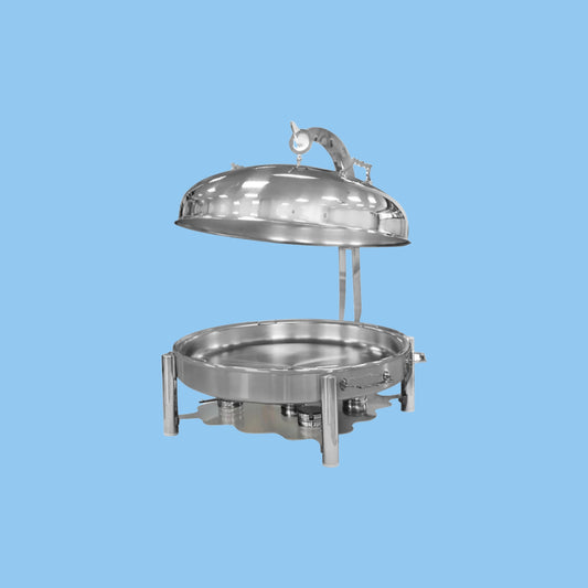 Heena's Haven Round Stainless Steel Chafing Dish - Food Warmer