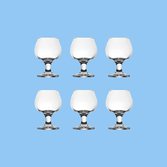 Heena's Haven 6 Pieces Whiskey Glass 170 ml Set