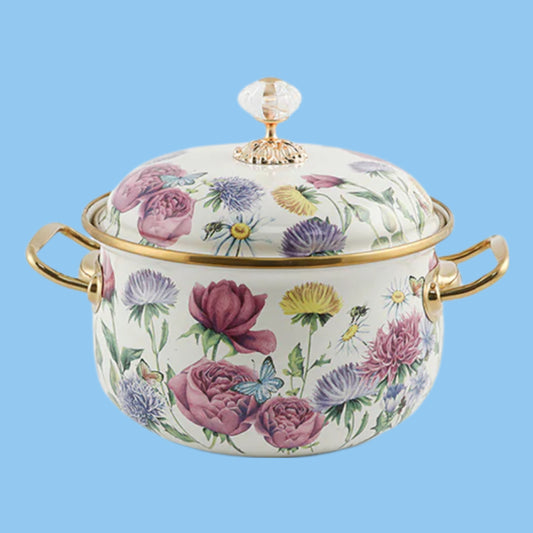 Heena's Haven 5 Piece Cooking Pot Set With Lids