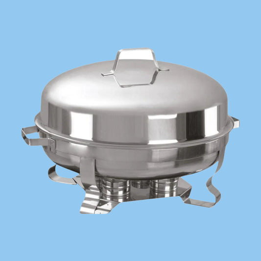 Heena's Haven Stainless Steel Round Chafing Dish