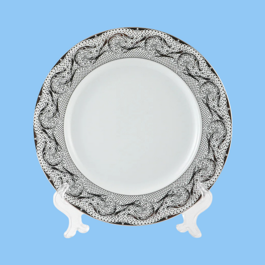 Heena's Haven 6 Piece Porcelain Dinner VIP Plate Set
