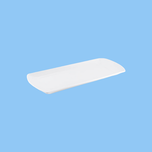 Heena's Haven Ivory Porcelain Rectangular Serving Plate