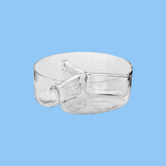Heena's Haven Divided Glass Servo Bowl 24 cm