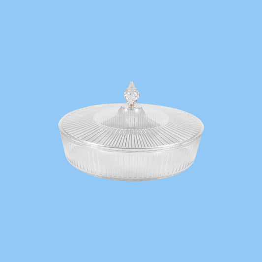 Heena's Haven Round Acrylic Candy Box Set 30.6 cm x 7 cm