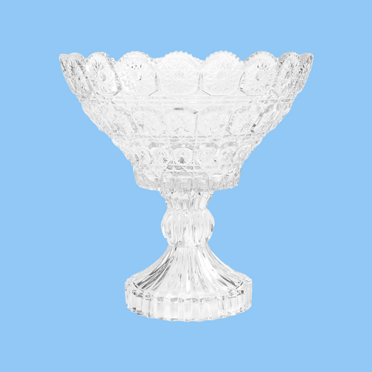 Heena's Haven Bohemia Sakara Glass Fruit Bowl 23 cm