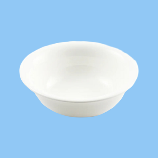 Heena's Haven 6 Piece Ivory Soup Bowls 5" Set